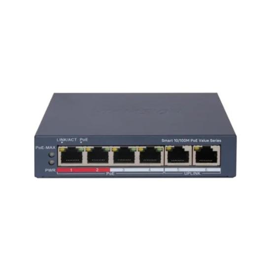 Hikvision DS-3E1106P-EI/M 4 Port Switch