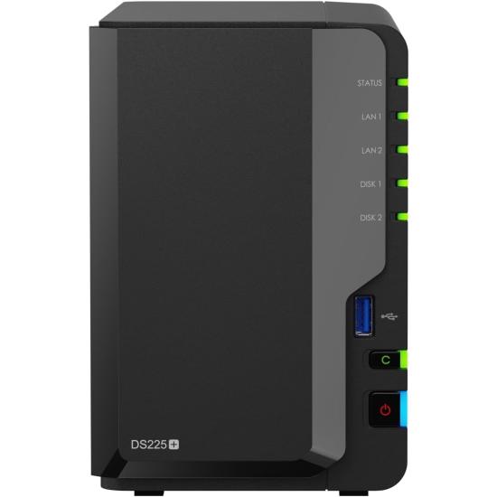 Synology DS225PLUS 2 Bay Nas Depolama Ünitesi
