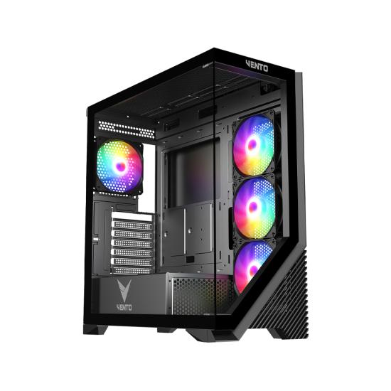 Vento VG4202FL 750W 80+ BR Gen5 Siyah Gaming Kasa