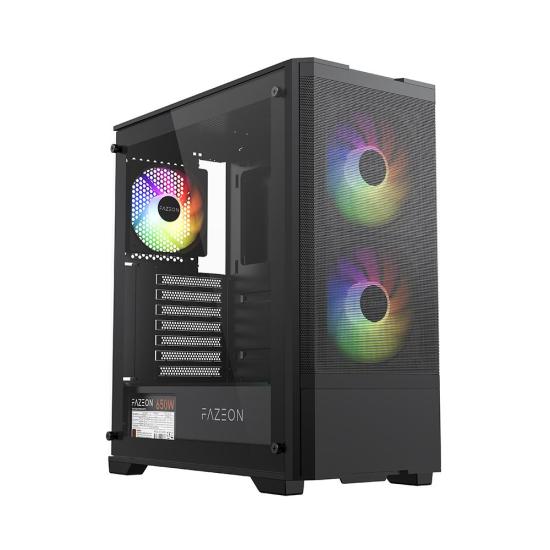 Fazeon F16A650BBM 650W 2xUSB3.0 Siyah Gaming Kasa