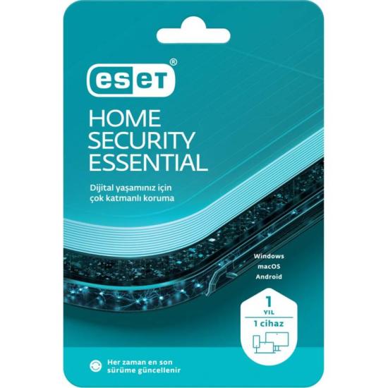 Eset Home Security Essential Antivirüs 1 Yıl 
