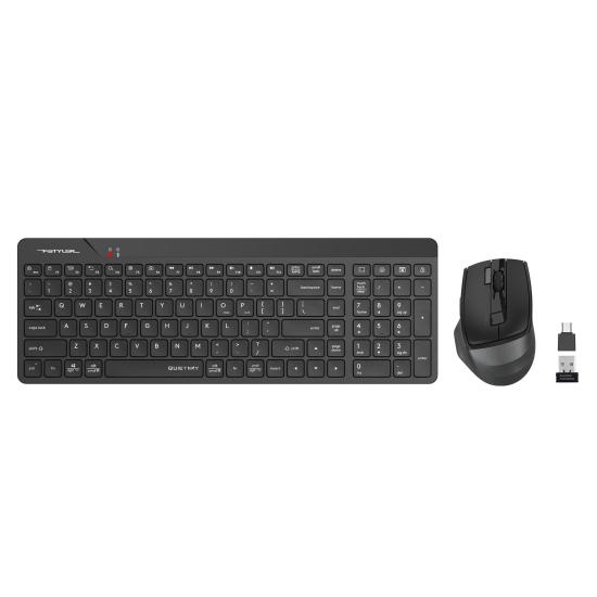 A4 Tech FG2400 AIR2 Kablosuz Sessiz Q Klavye+Mouse