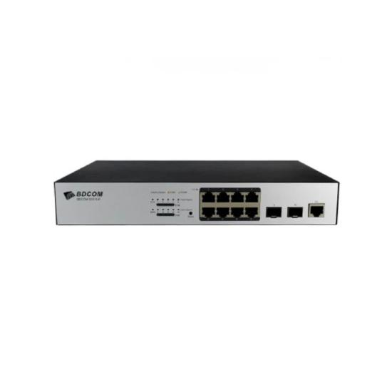 Bdcom S2500-8P2S Yönetilebilir Rack Mount Switch