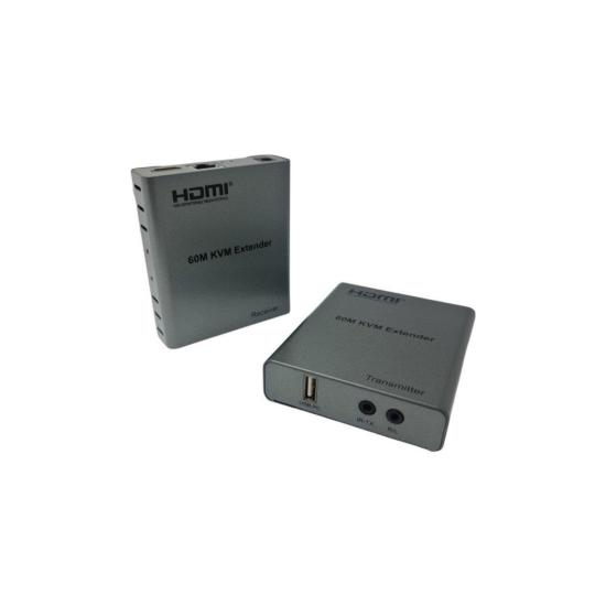 Herz NVC-KVM4K60M Cat6 60Mt(2Lİ) Extender