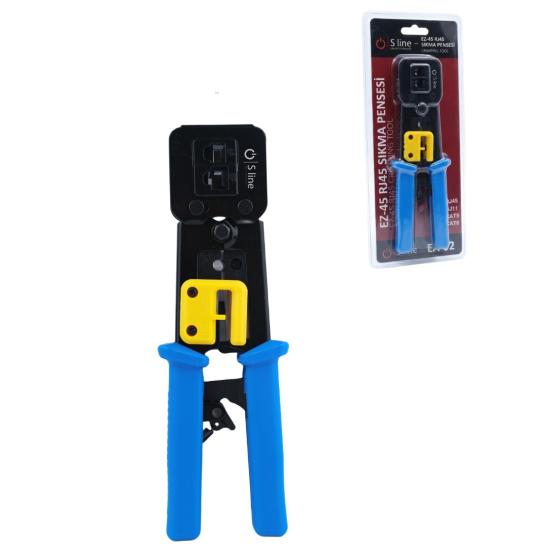 S-Line EA-02 Cat6-Cat5 Rj45-Rj11-Rj2 Pense