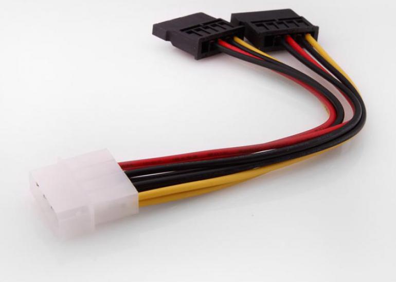 S-link SL-P516 İkili Sata Power Kablo