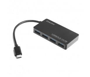 Dark Connect Master U31X4 USB3.1 4 Port HUB