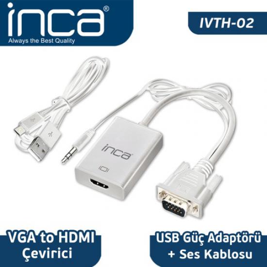 Inca IVTH-02 Vga To Hdmı Çevirici