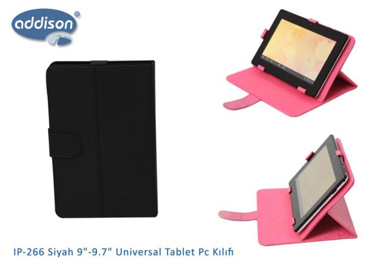 Addison IP-266 Siyah 9’’-9.7’’ Universal 