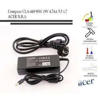 Compaxe Cla-449 19v 7.1a 5.5-1,7 Notebook Adaptör