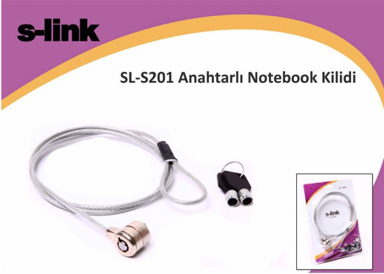 S-link SL-S201 Anahtarlı Notebook Kilidi