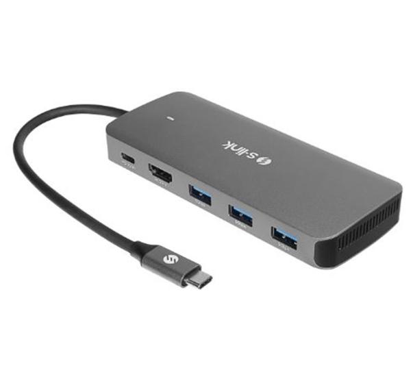 S-link SWV-USBC036 Depolama 6 in 1 Usb-C Hub