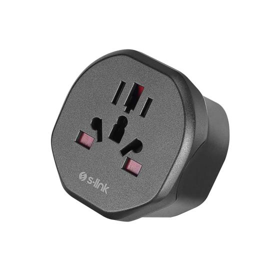 https://www.nedratek.com/S-link SL-WL07 Universal - İngiliz Çevirici Priz Adaptör