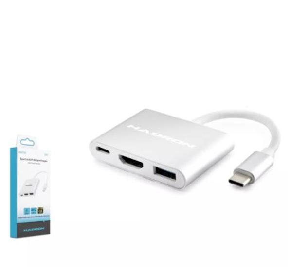 Hadron Hdx7764 Type-C Hdtv Combo Hdmi 4K