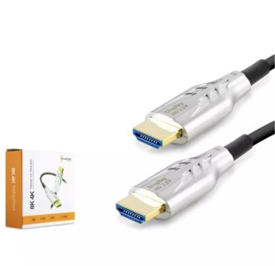 Hadron HDX2047 Hdmi Kablo Optic OD8.0 10M Siyah