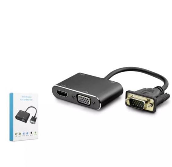 Hadron Hdx7821 Vga To Hdmi + Vga F Çevirici
