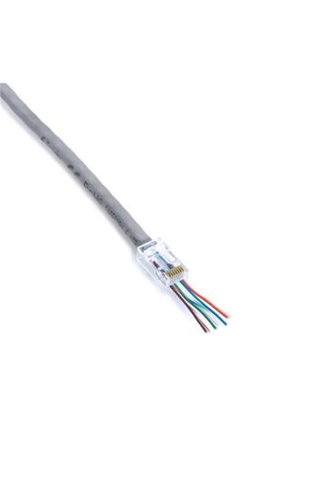 FRISBY FNW-RJ4528N RJ-45 Cat 6 Delikli Konnektör