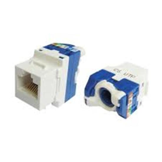 Teldata TLD-UTP180 CAT6 180° UTP Keystone Jack