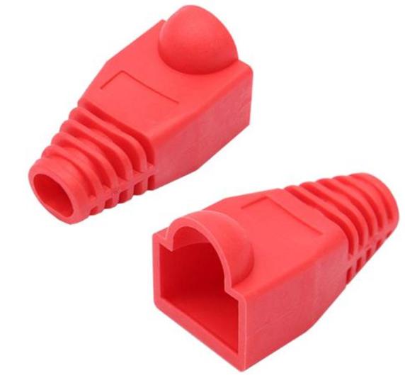 Cmr  RJ-45 Kırmızı Kılıf 25 li  Paket