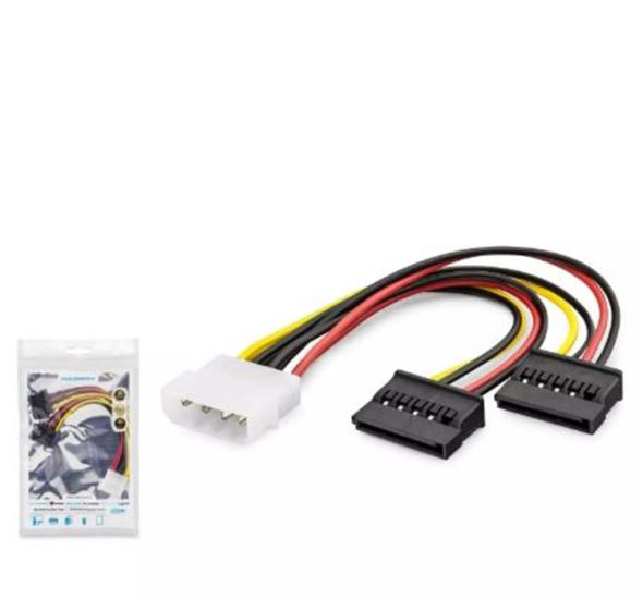 Hadron Hdx5525 Sata Power Kablo Poşetli 2In1