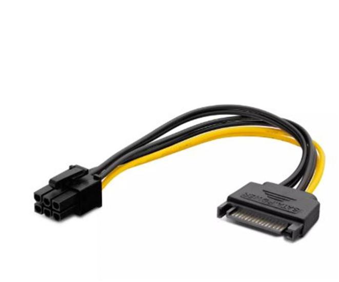 Hadron Hdx5535 Sata Power Kablo Dökme Siyah