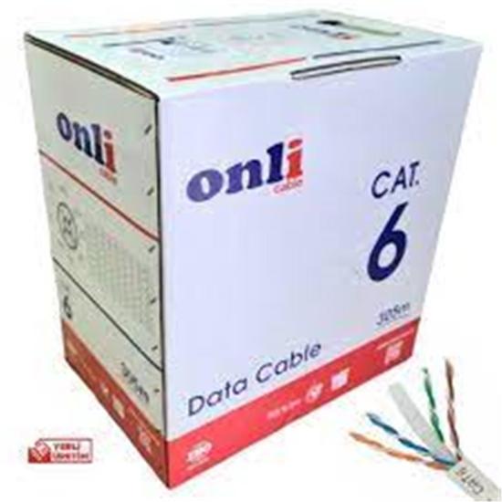 Berk Kablo Gri CAT6 Ethernet Kablosu 100 Metre