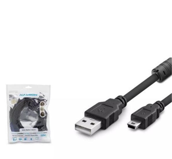 Hadron Hdx7520 Usb Mini V3-5Pin To Usb Kablo 5M