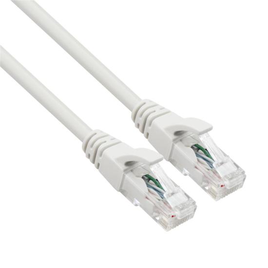 Vcom NP612B-25.0 Cat6 25.0MT Gri Utp Patch Kablo