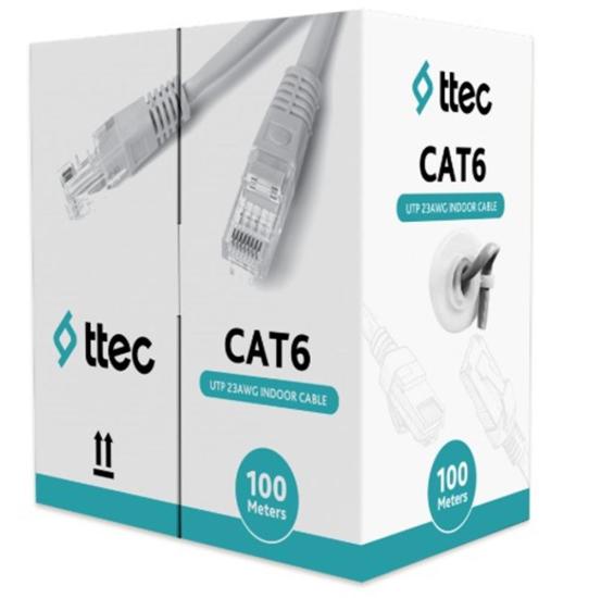 Ttec KBL-CAT6-23CCA-IN100G İç Mekan 100m Kablo
