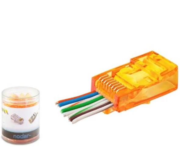 Nodar ND2405 CAT6 EZ RJ45 Konnektör 100 Adet