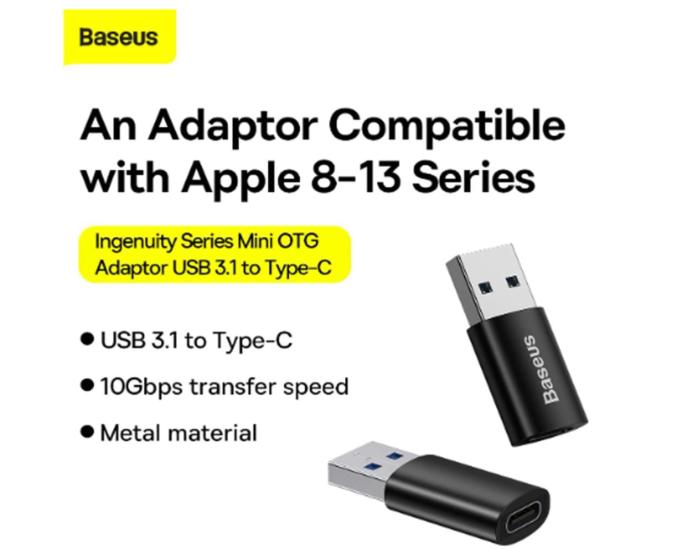 https://www.nedratek.com/Baseus ZJJQ000001 Ingenuity Type-C to USB 3.1 Dönüştürücü OTG