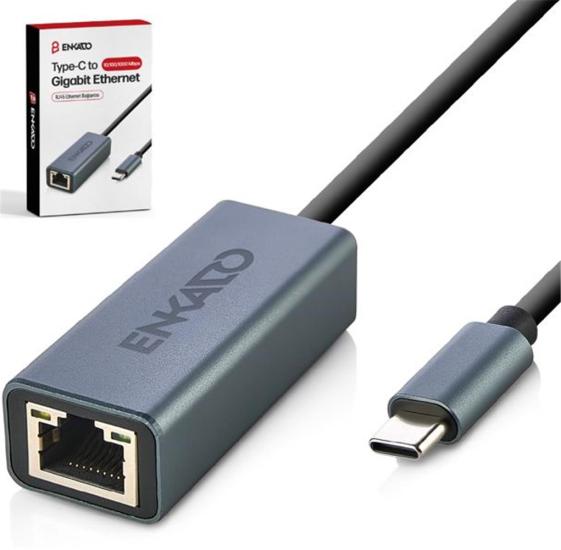 Enkado EKD-TP45 Type-C Gigabit Ethernet Adaptör