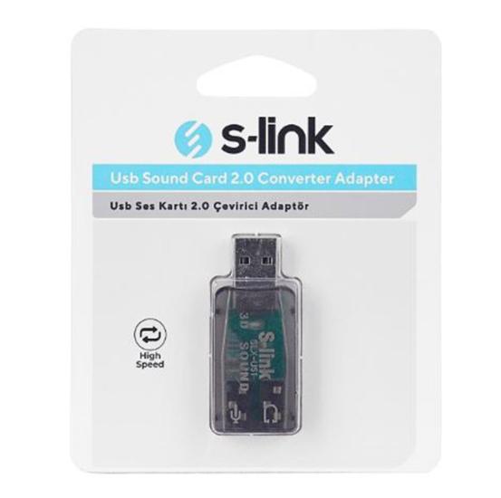 https://www.nedratek.com/S-link SLX-U51 Usb Ses Kartı 2.0 Çevirici Adaptör