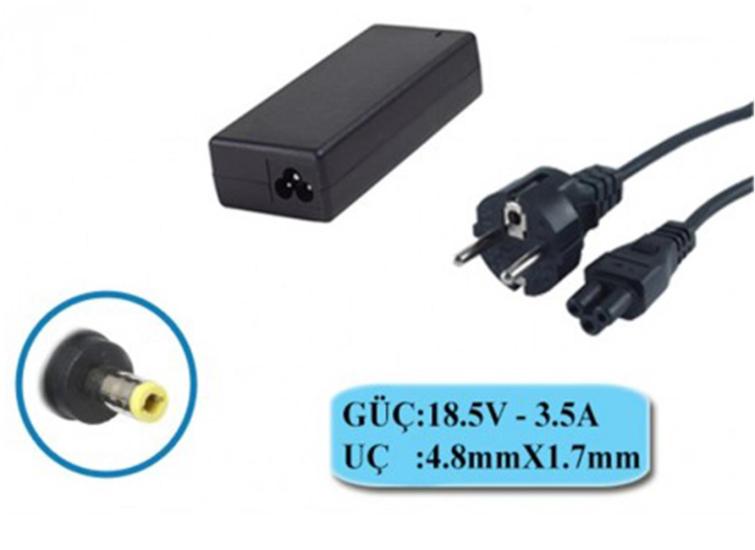 Compaxe CLH-306 Hp 65W 18.5V Notebook Adaptörü