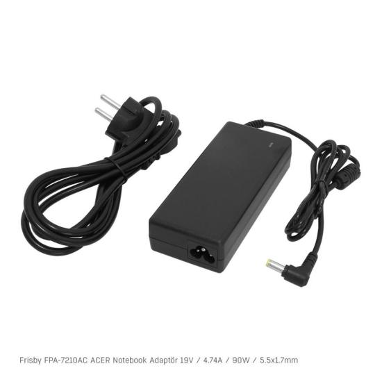 Frisby FPA-7210AC Notebook Adaptör 19V 4.74A