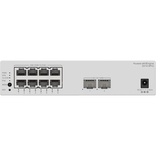 Huawei eKit S210-8P2J 8 Port Rack Mount Switch