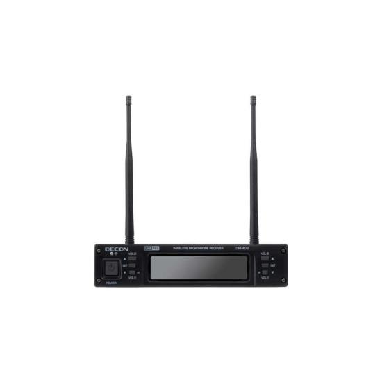 Decon DM-402T 1 Receiver 2 Lavalier Mikrofon Seti