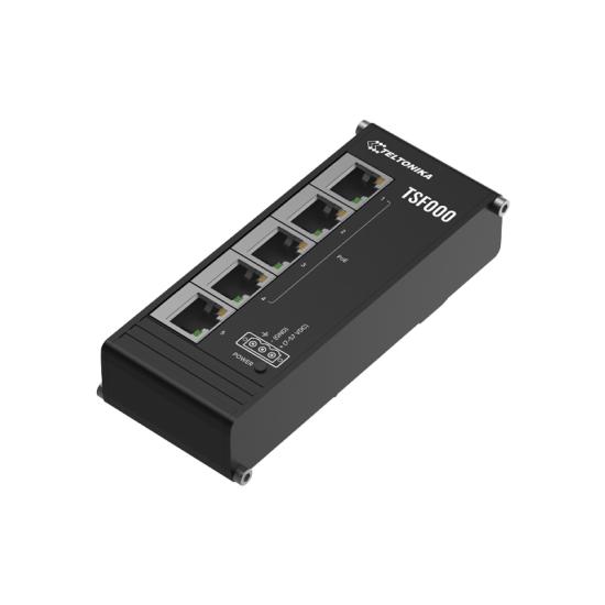 Teltonika TSF000 4 Port Poe Endüstriyel Switch