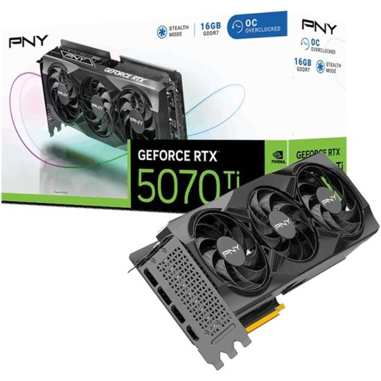 Pny RTX5070TI 16 Gb Gddr7 256Bit VCG5070T16TFXPB1