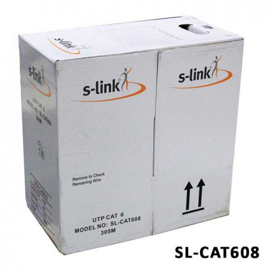 S-LINK SL-CAT608 305 MT UTP CAT6 NETWORK KABLO