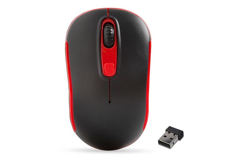 Everest SM-804 Usb Siyah-Kırmızı 800-1200-1600dpi Kablosuz Mouse