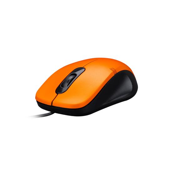 Everest SM-258 Usb Turuncu Optik Kablolu Mouse