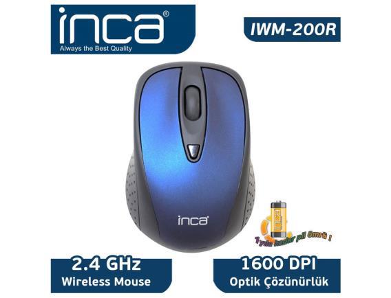 Inca IWM-200RL Lacivert Wireless Nano Mouse