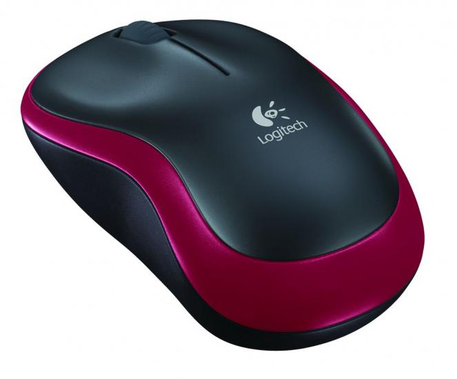 Logitech 910-002237 M185 Kırmızı Kablosuz Mouse