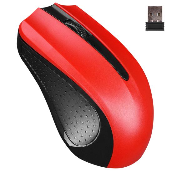 Everest SM-537 Usb Kırmızı 2.4Ghz Kablosuz Mouse