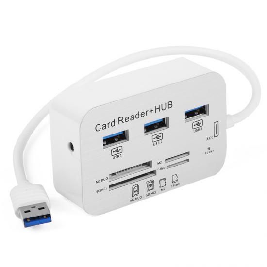 TX TXACUCR340 3xUSB 3.0 HUB ve Çoklu Kart Okuyucu