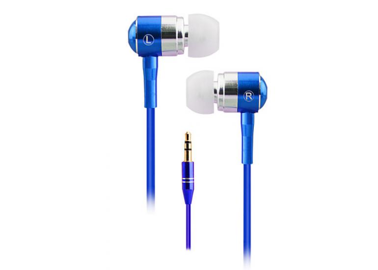 Snopy SN-322 Kulak İçi Kulaklık Mavi Metal Gövde Kulaklık
