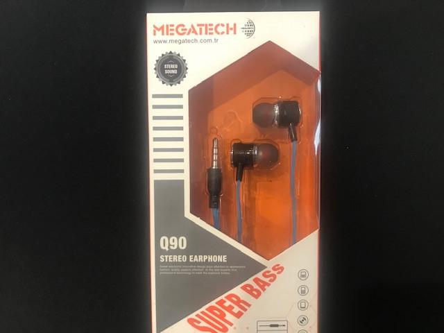 Megatech Q90 Mavi Mikrofonlu Kulaklık
