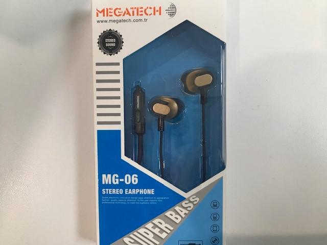 Megatech MG-06 Gold Mikrofonlu Kulaklık