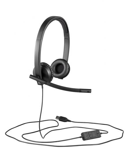 Logitech 981-000575 H570E Stereo Usb Çift Taraflı Headset Mikrofonlu Kulaklık